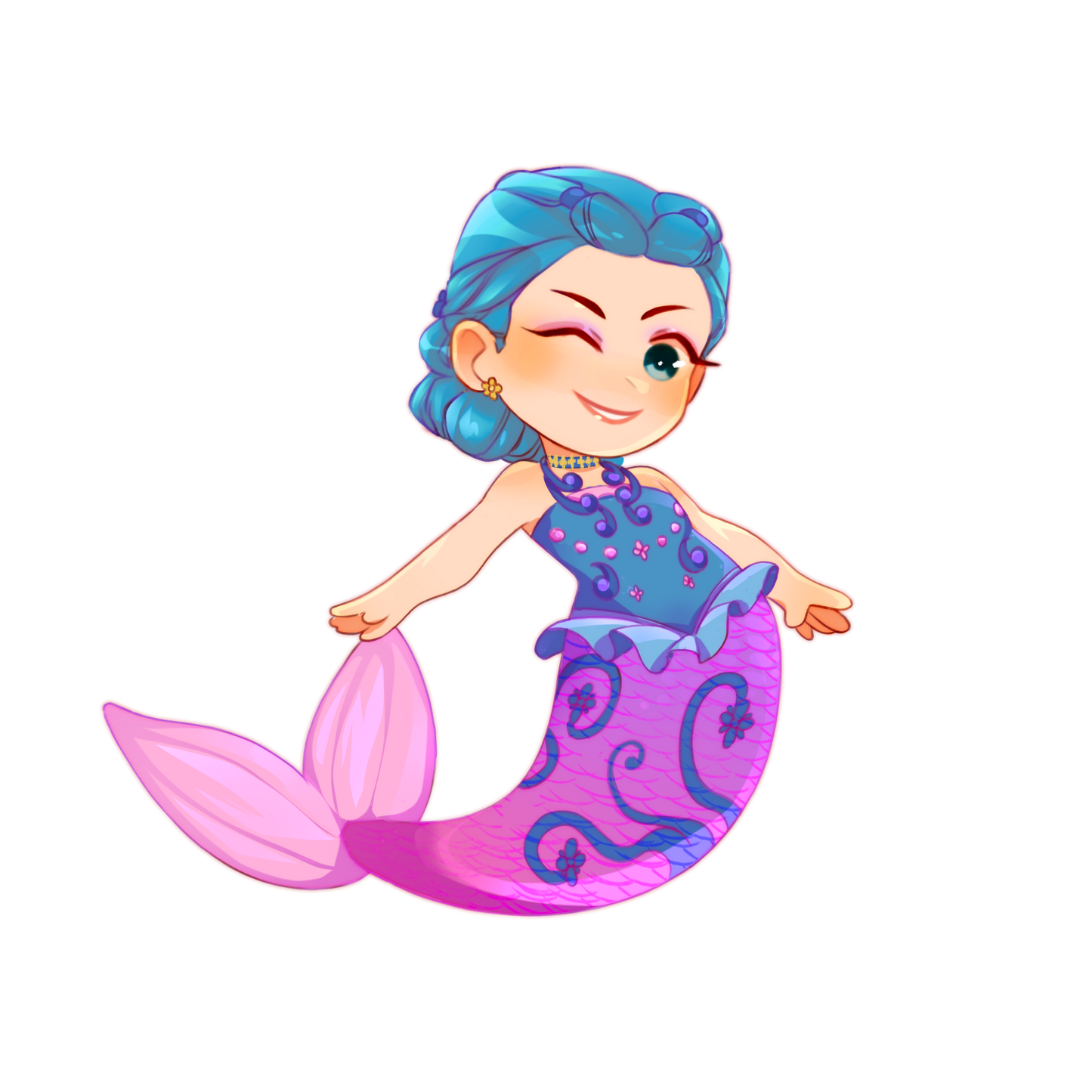 Barbie “Mermaidia” Charm