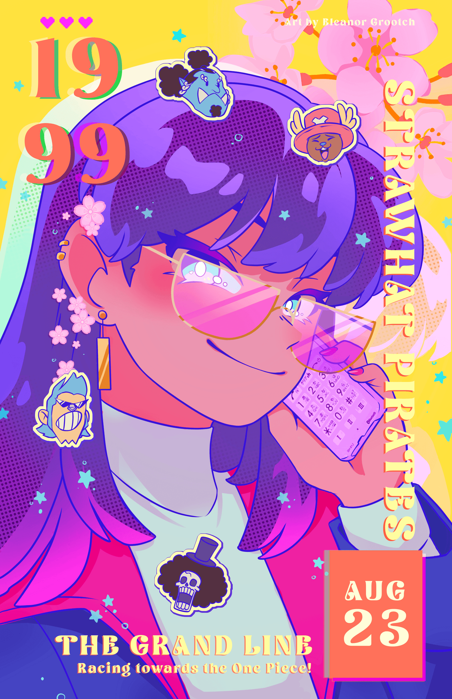 City Pop Robin Print