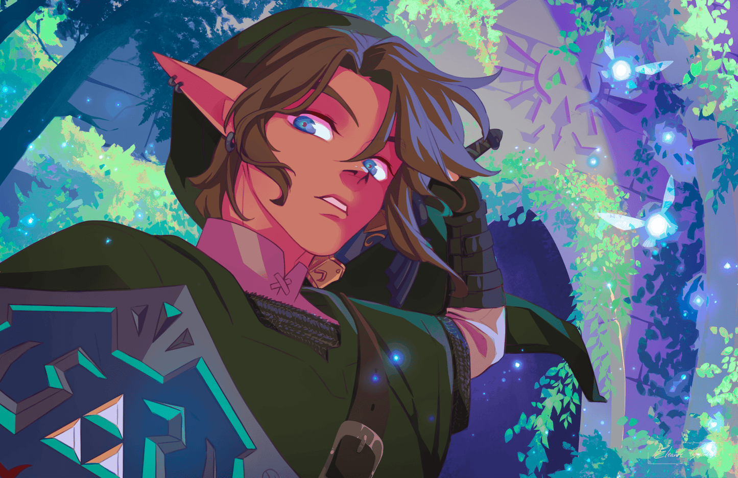 Hero of Hyrule Poster Print