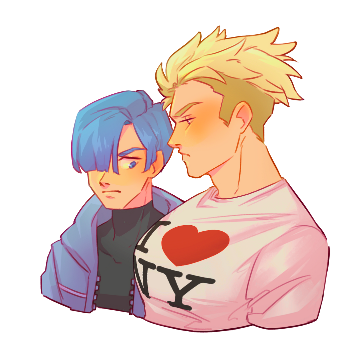 “I <3 NY” Nai Sticker