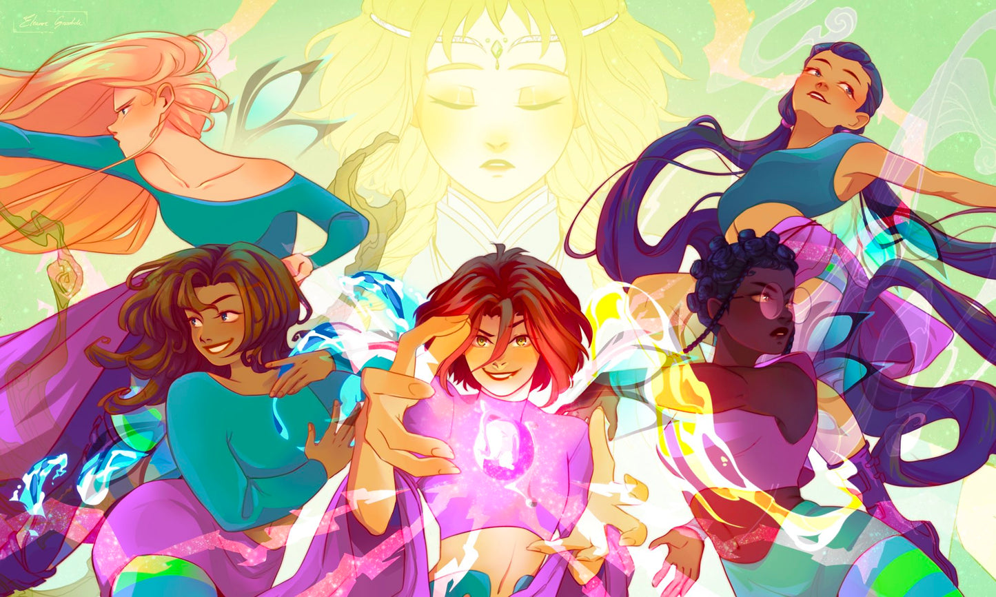 W.I.T.C.H Holo Print