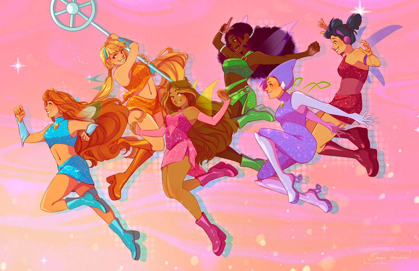 Winx Charmix Holo Print