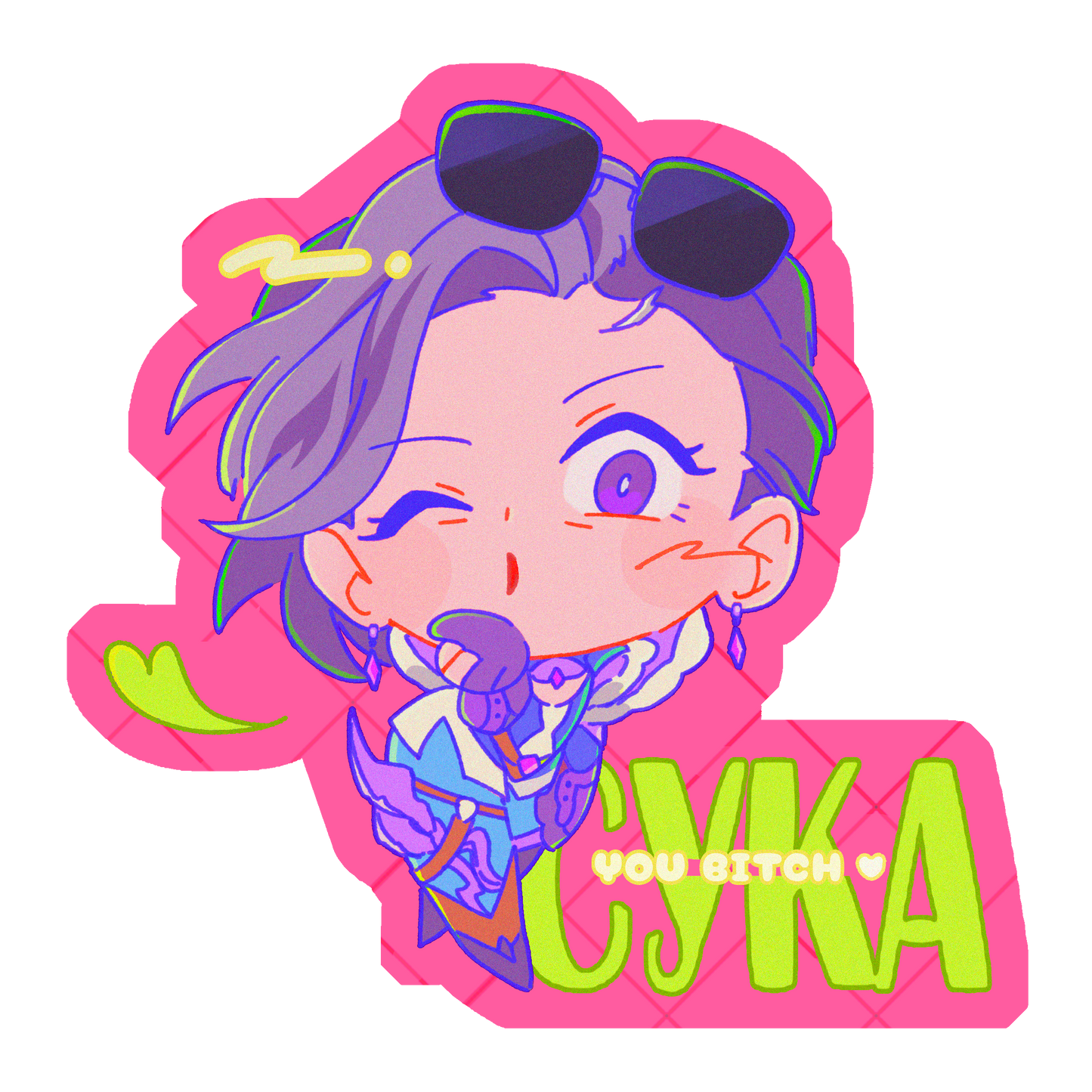 Warframe 1999 - Sweet Talkers Stickers