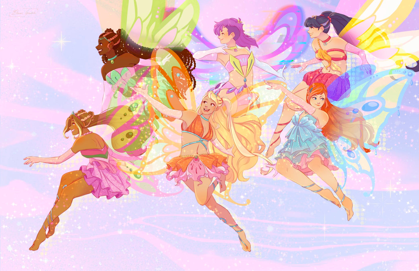 Winx Enchantix Holo Print
