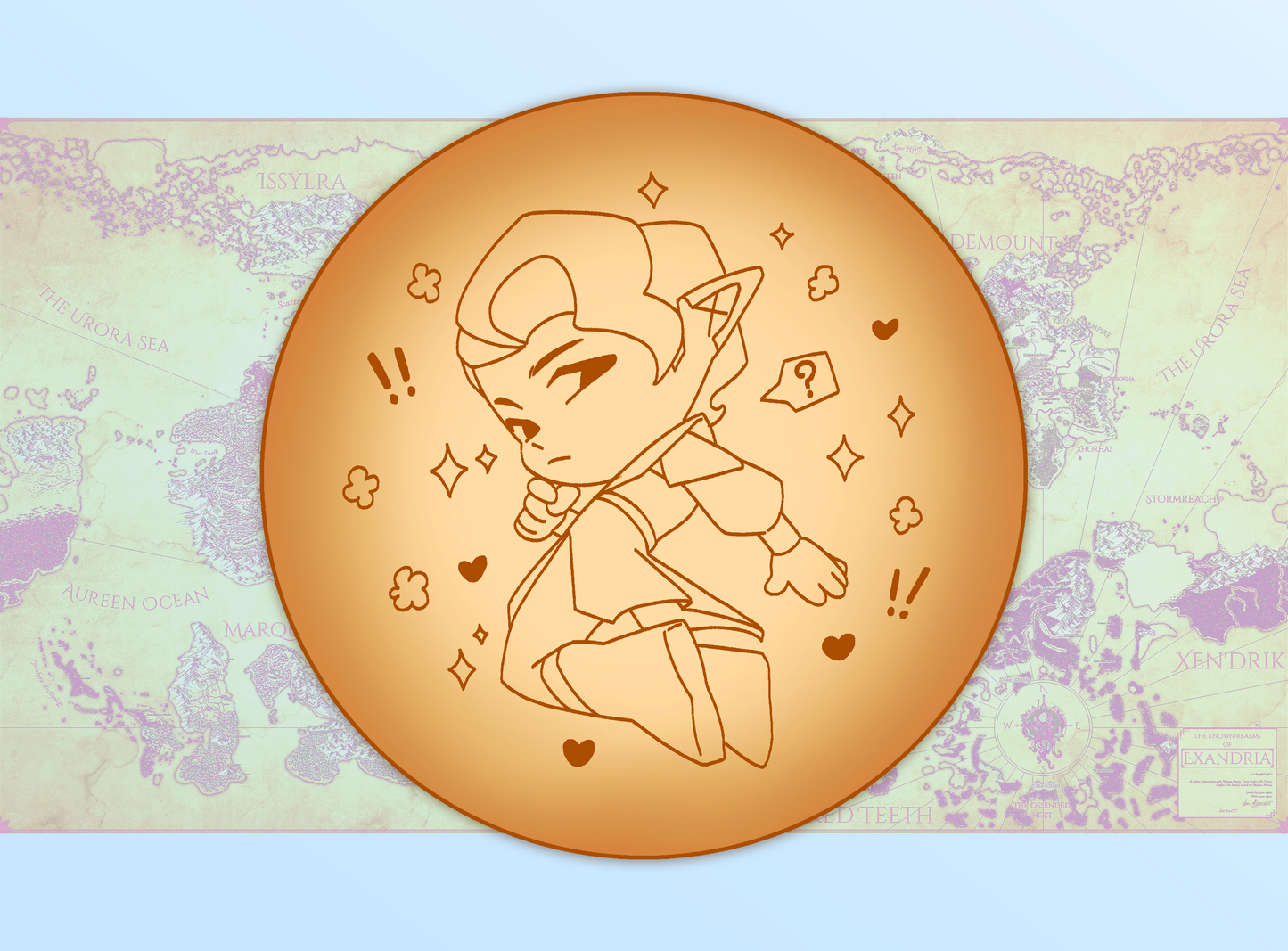 Mighty Nein Plush Cookie Buttons