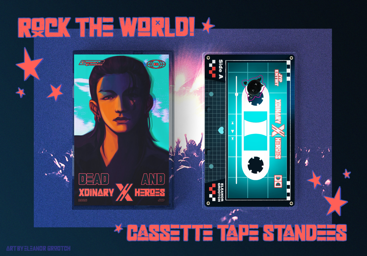 Xdinary Heroes - Cassette Tape Standee