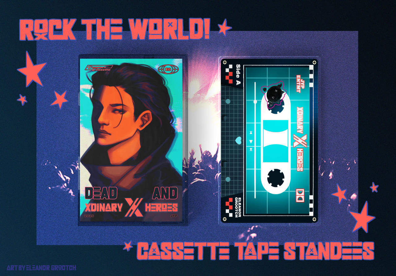Xdinary Heroes - Cassette Tape Standee
