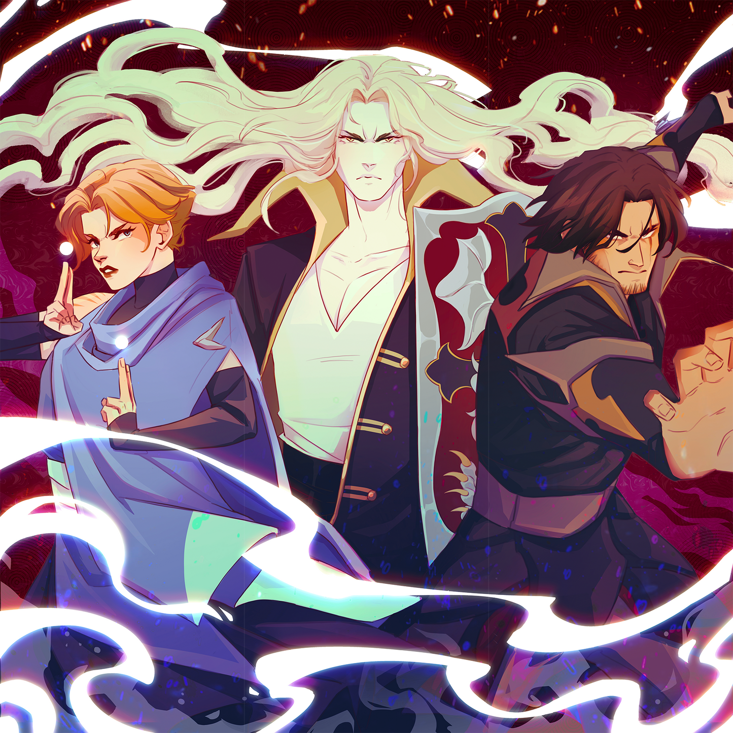 Castlevania Foil Bookmarks