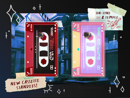 [LIMITED EDITION] Warframe Cassette Tape Standees