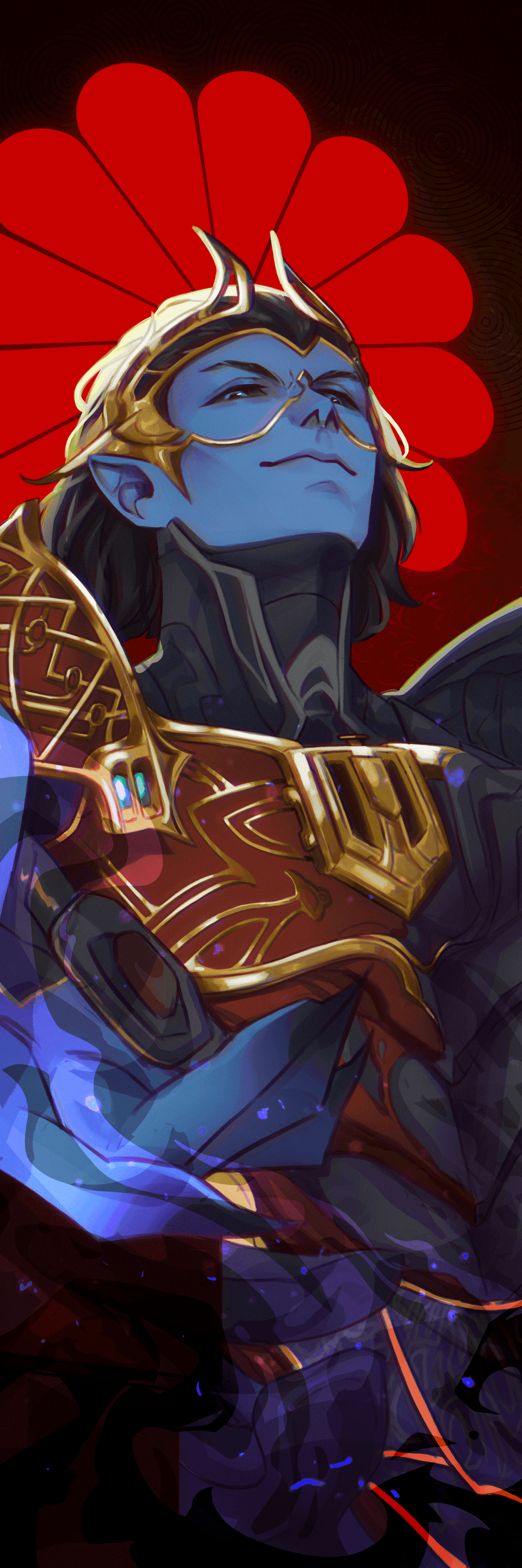 Warframe Protoframe Foil Bookmarks