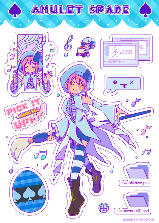 Shugo Chara Sticker Sheets