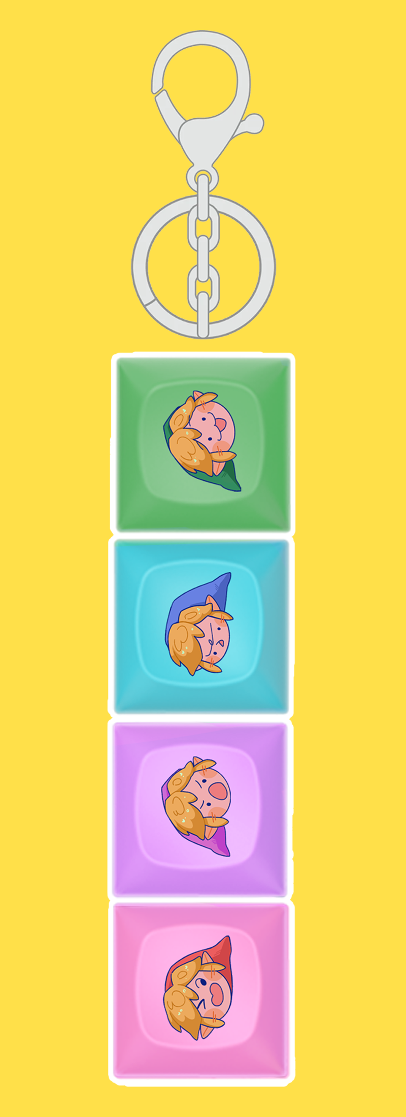 [PREORDER] Legend of Zelda Keyboard Keychains