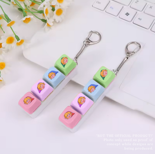 [PREORDER] Legend of Zelda Keyboard Keychains