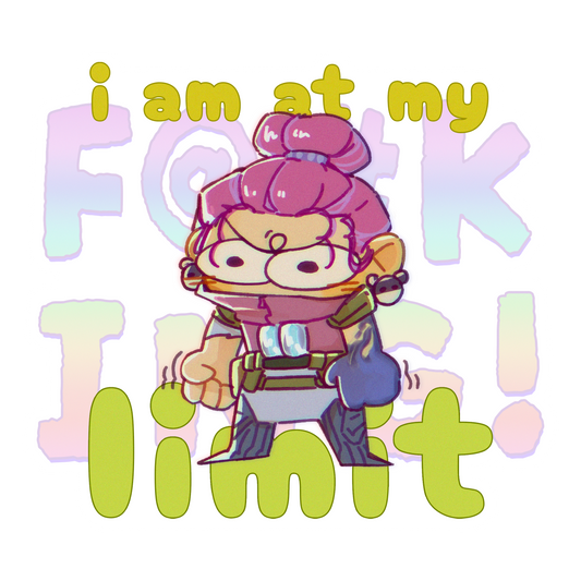 Let Kaya Say F@#K! - Warframe Sticker