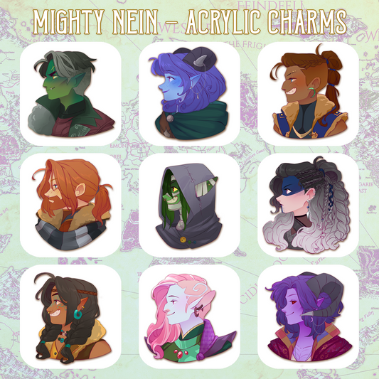 Mighty Nein Charms