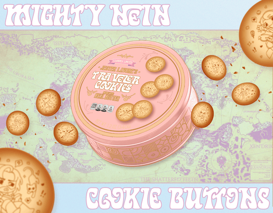 Mighty Nein Plush Cookie Buttons