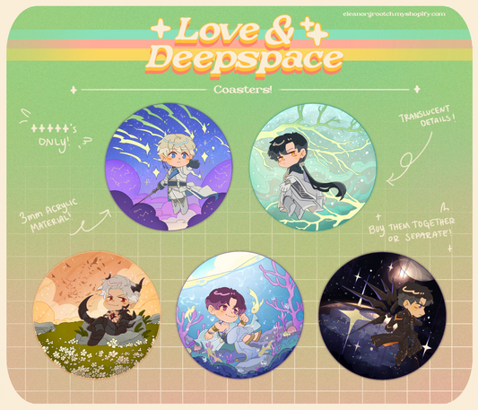 Love & Deepspace Coasters