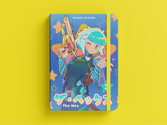 Warframe Limited Edition "The Hex" Shoujo Manga Notebook